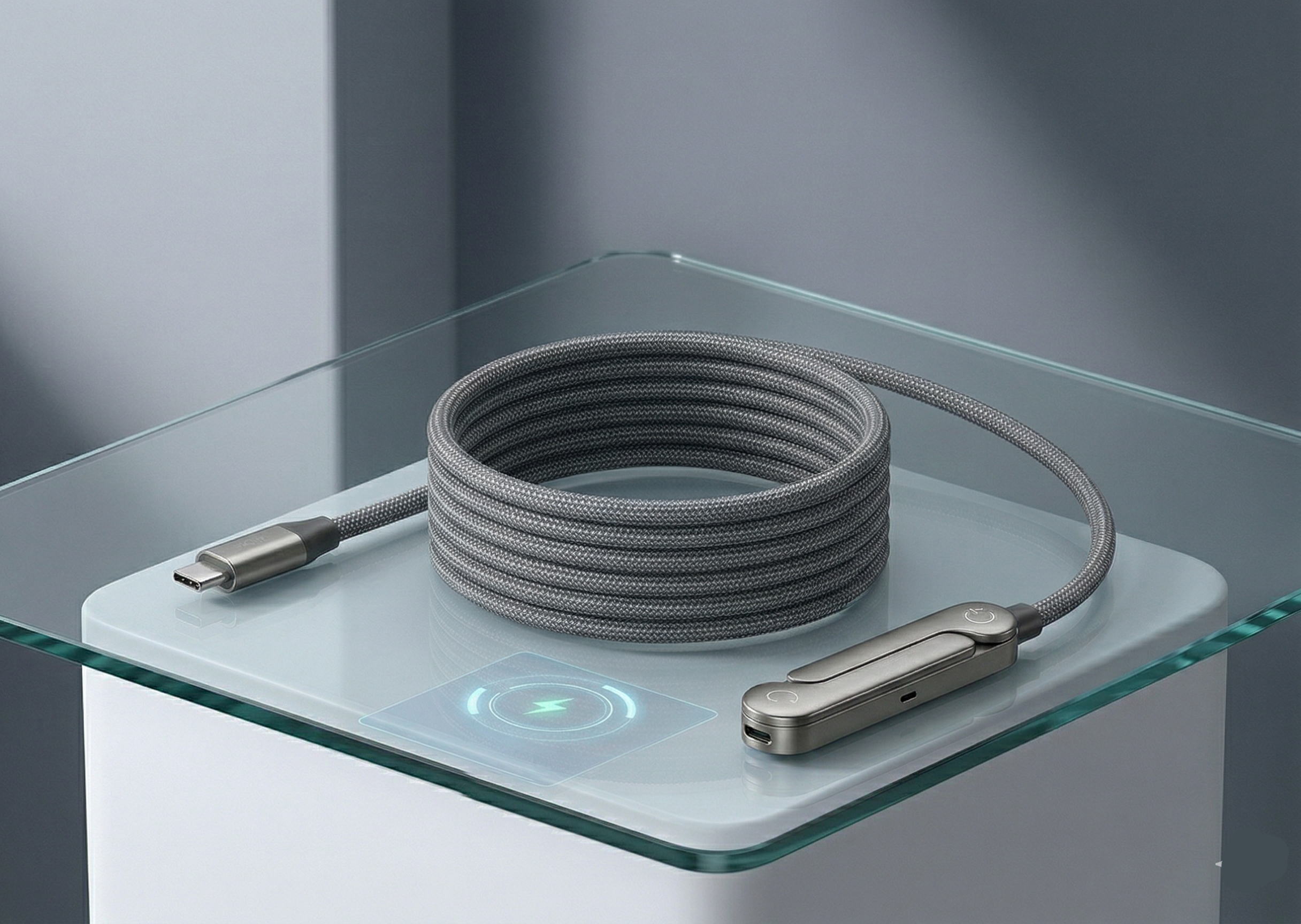 NeoPower™ Marconi - Cavo di ricarica invisibile con supporto